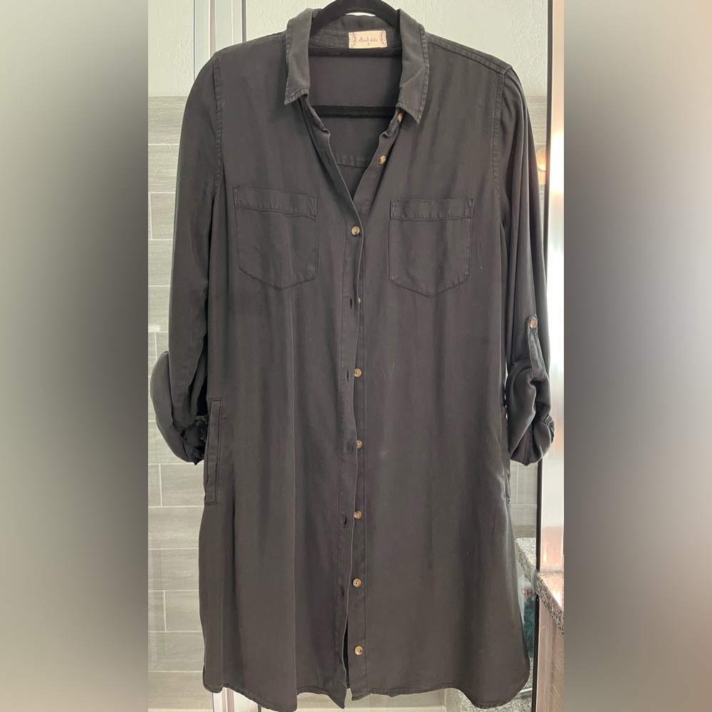 Altar’d State button down shirt dress. Size Medium